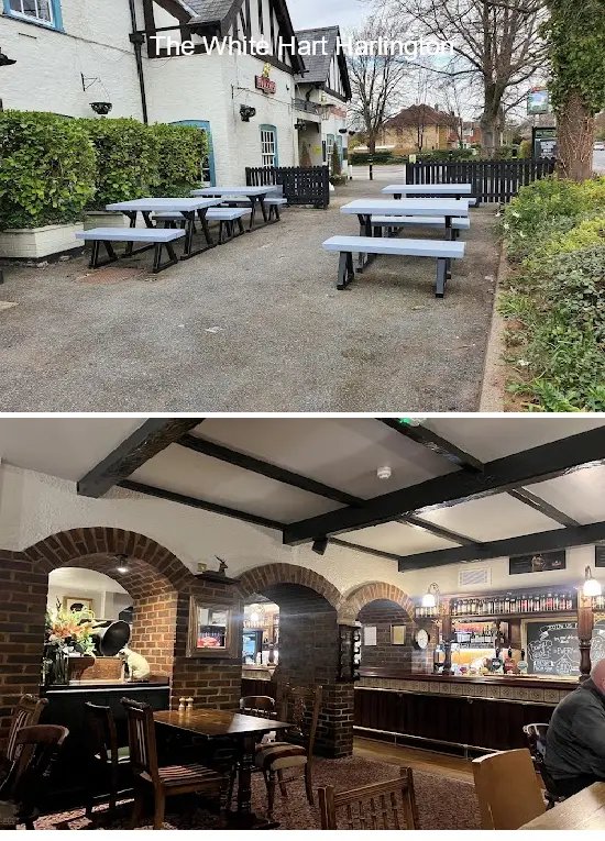 the white hart harlington