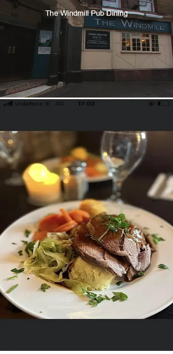 the windmill pub dining