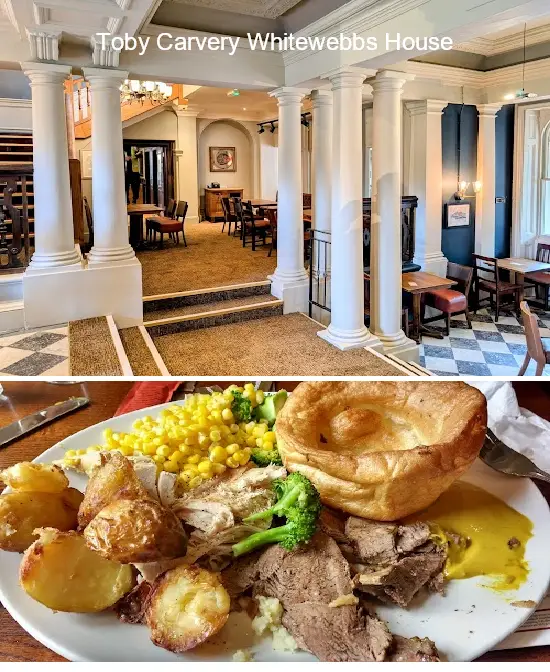 toby carvery whitewebbs house