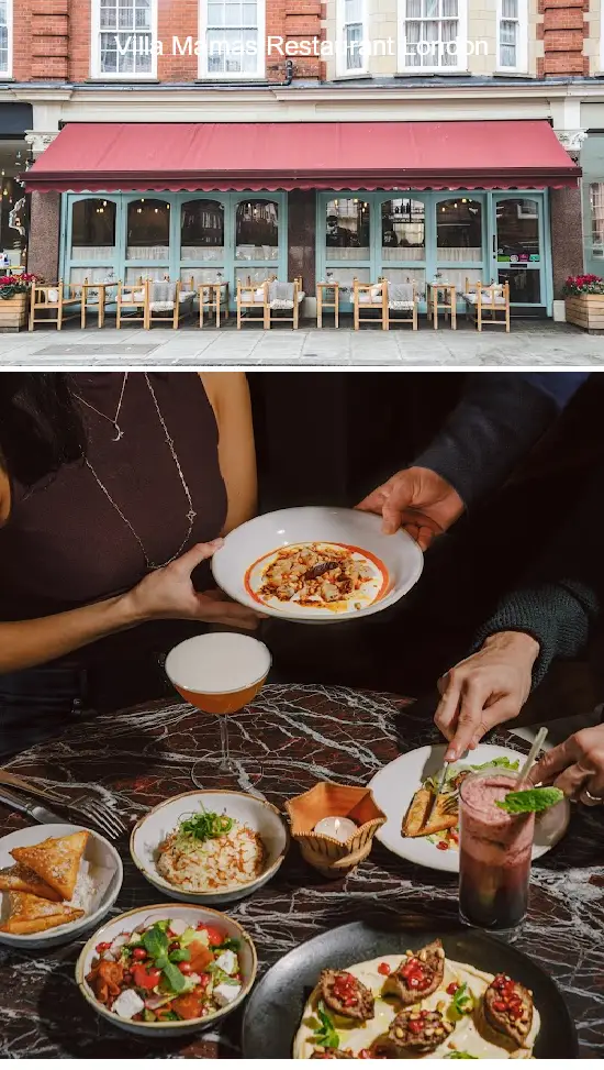 villa mamas restaurant london